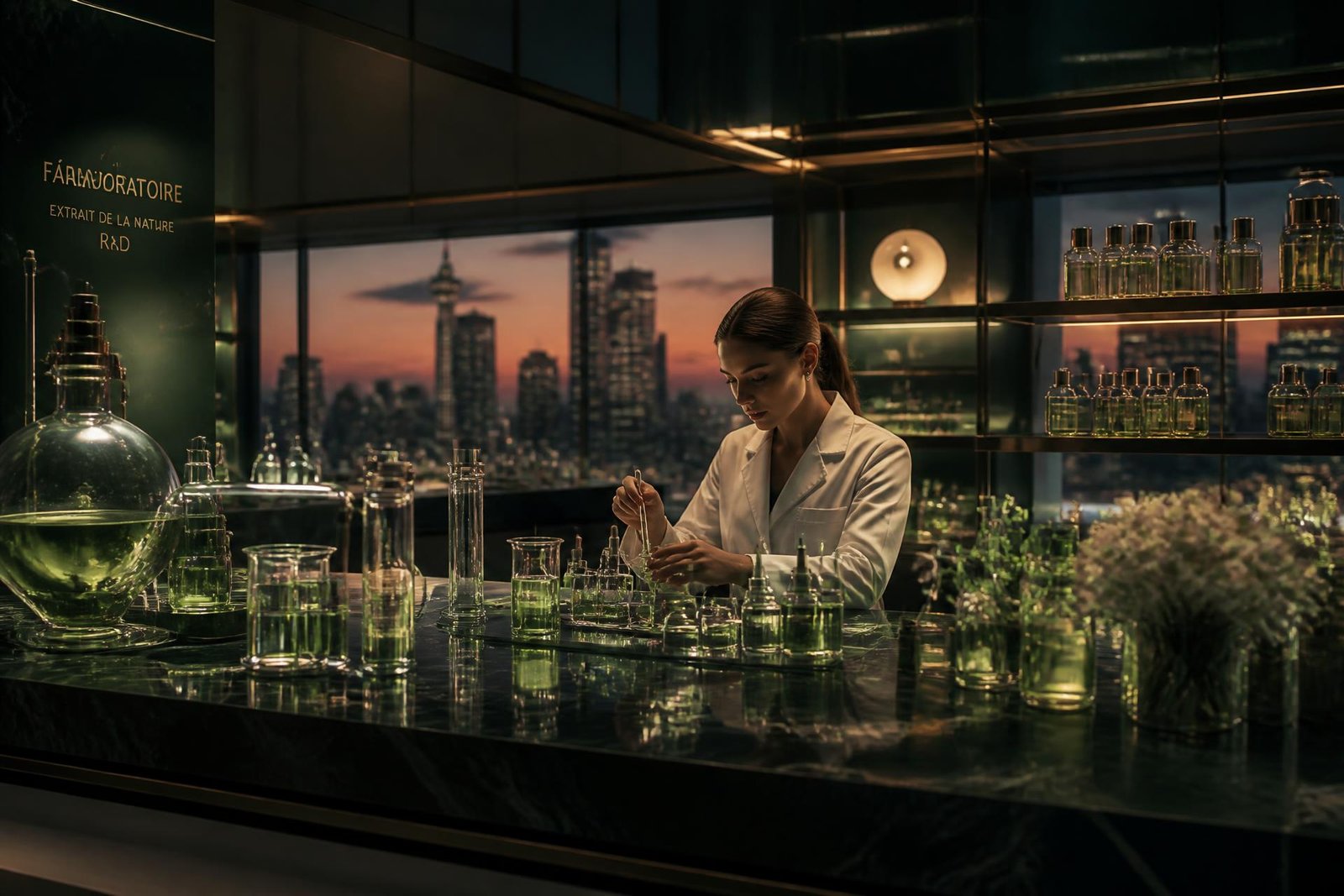 Premium cosmetics laboratory